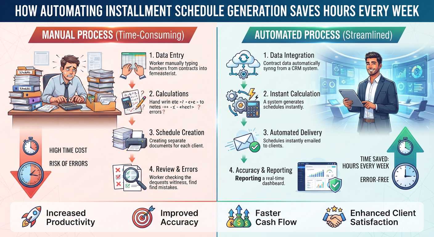Automating Installment Schedule Generation