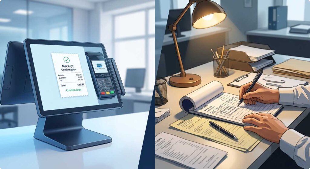 Digital Receipts vs Handwritten Receipts: Why It Matters for Installment Businesses