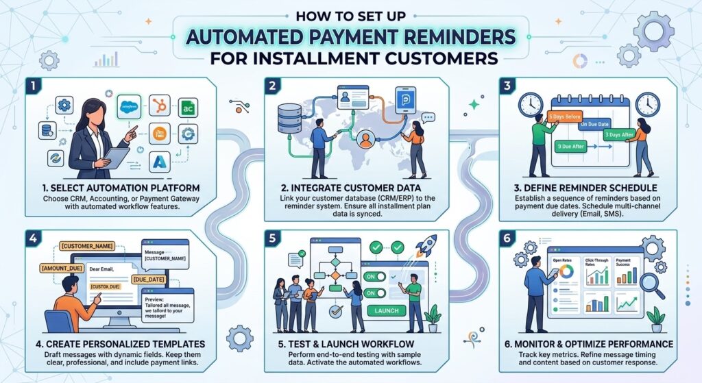 How to Set Up Automated Payment Reminders for Installment Customers